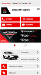 Mobile Screenshot of girouxmitsubishi.com